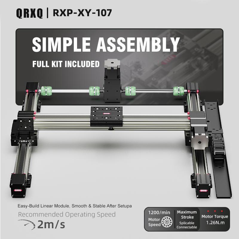 3D Printing Laser Cutting - QRXQ RXP-XY-107 Automatyczny system montażowy z