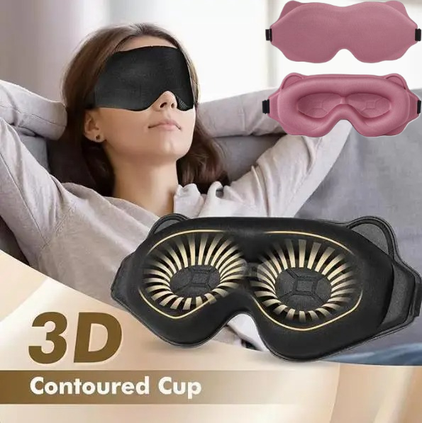3D Printing Mask - Maska do spania blokująca światło, trójwymiarowa