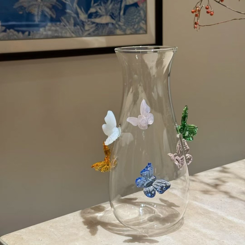 3D Printing Vase - Kreatywny Wazon 3D w Kształcie Motyla,