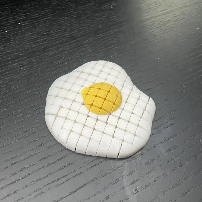 3D Printing Food - Ruchoma zabawka antystresowa w kształcie jajka