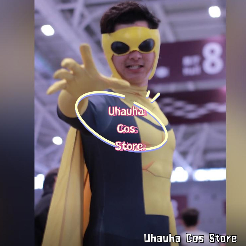 3D Printing Mask - SUGOI COS*/Invincible Sezon 4 Cosplay Niebieski