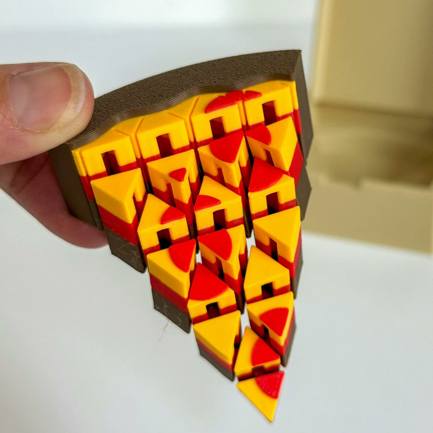 3D Printing Food - Figurka mini pizzy drukowana w 3D,