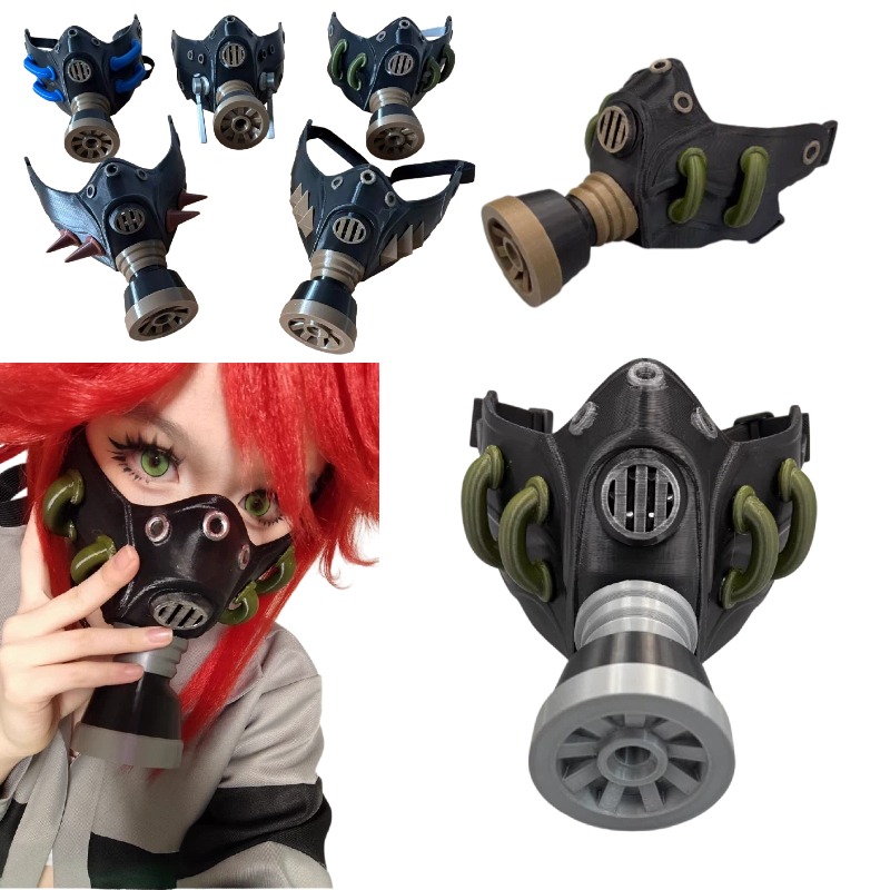 3D Printing Mask - Rekwizyty do cosplayu Riyo Rudo Tamsy