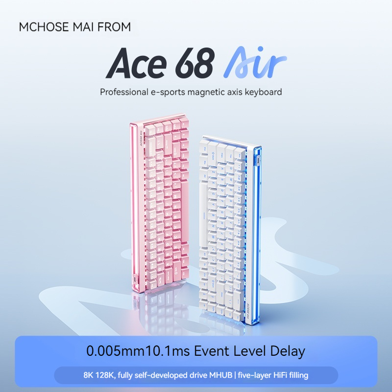 3D Printing Keyboard - Klawiatura mechaniczna Mchose Ace68 Air Magnetic