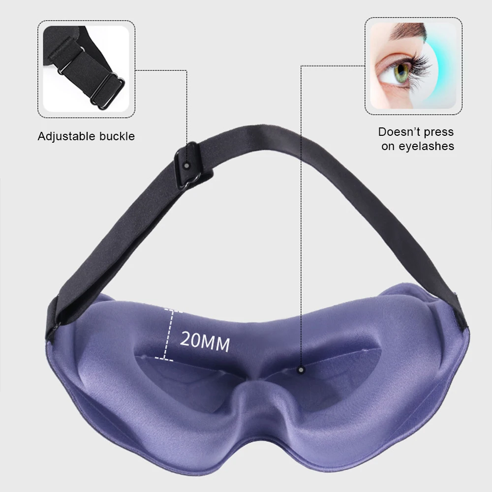 Maska do spania blokująca świa – 3D Printing Mask recenzja i cena