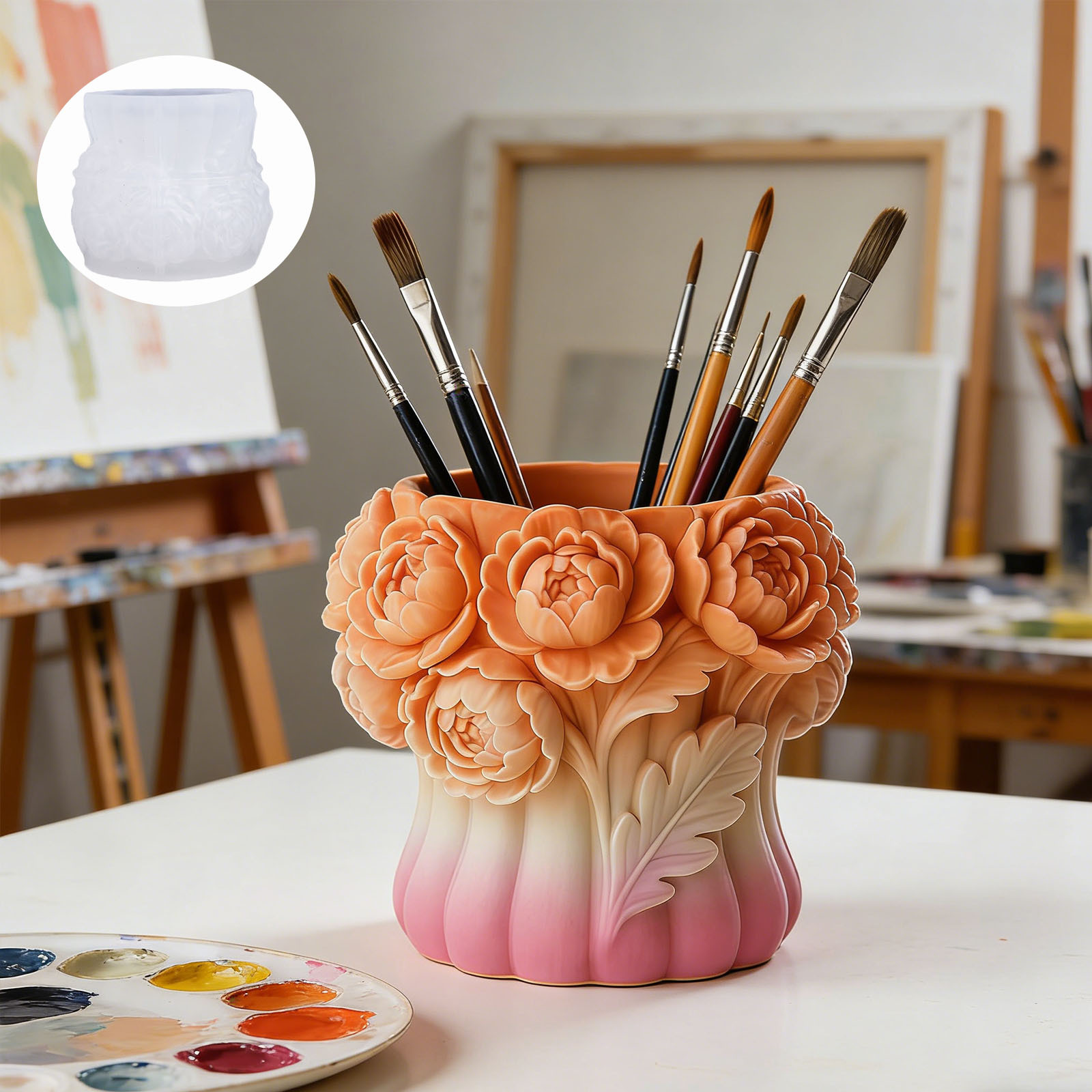 Forma silikonowa 3D do wazonu  – 3D Printing Vase recenzja i cena
