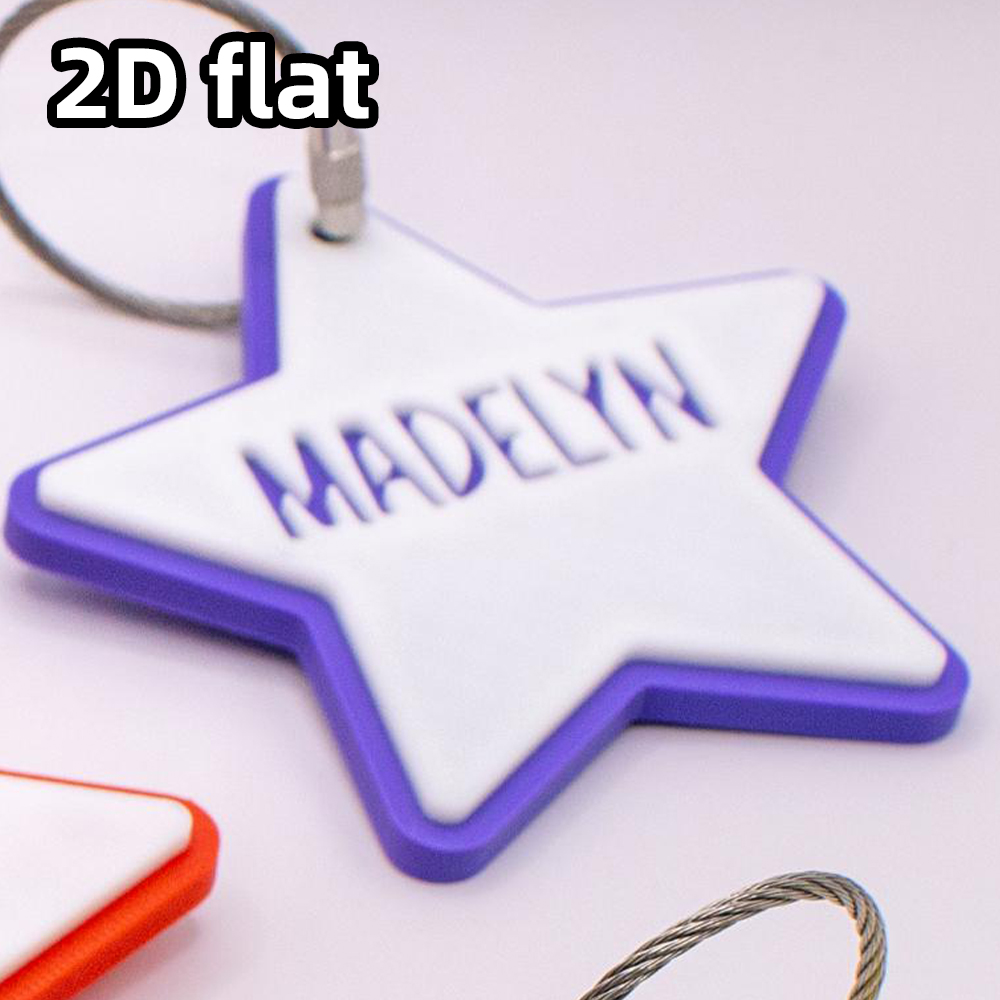 1 szt. Personalizowany brelok  – 3D Printing Laser Cutting recenzja i cena