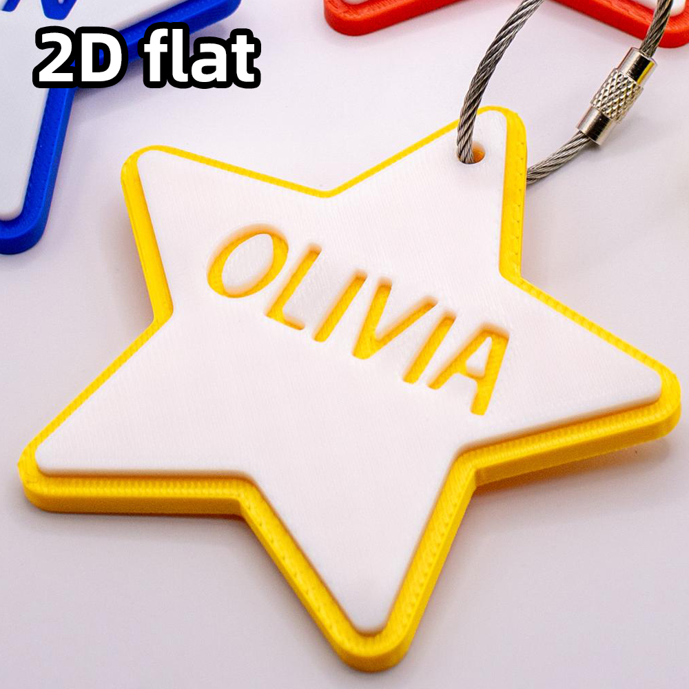 1 szt. Personalizowany brelok  – 3D Printing Laser Cutting recenzja i cena