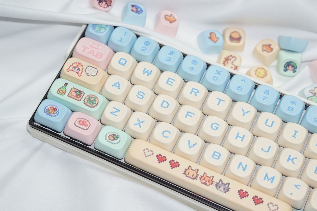 Stardew Valley 78 Keycaps Pixe – 3D Printing Keyboard recenzja i cena