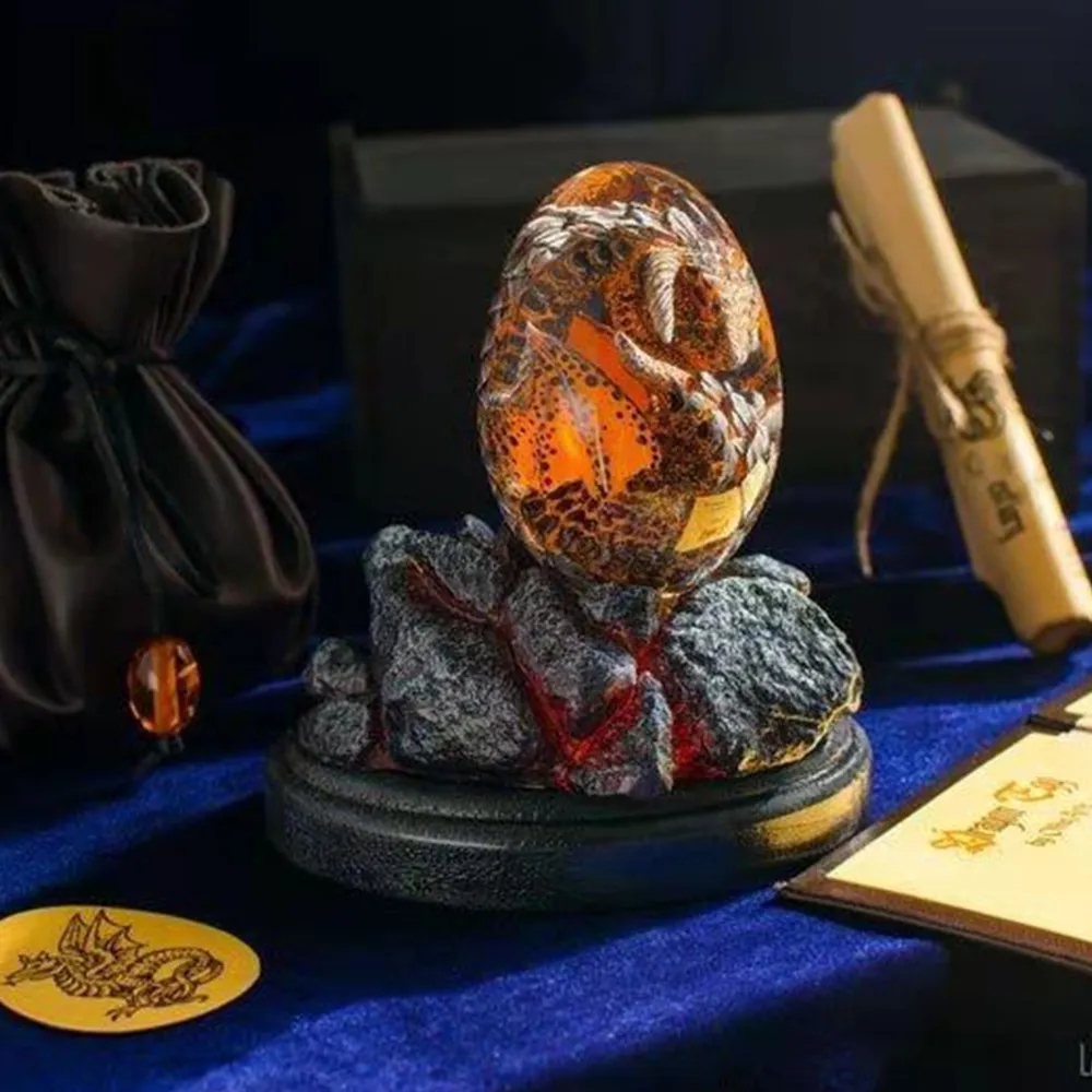 Statuetka jaja smoka z lawy z  – 3D Printing Egg recenzja i cena