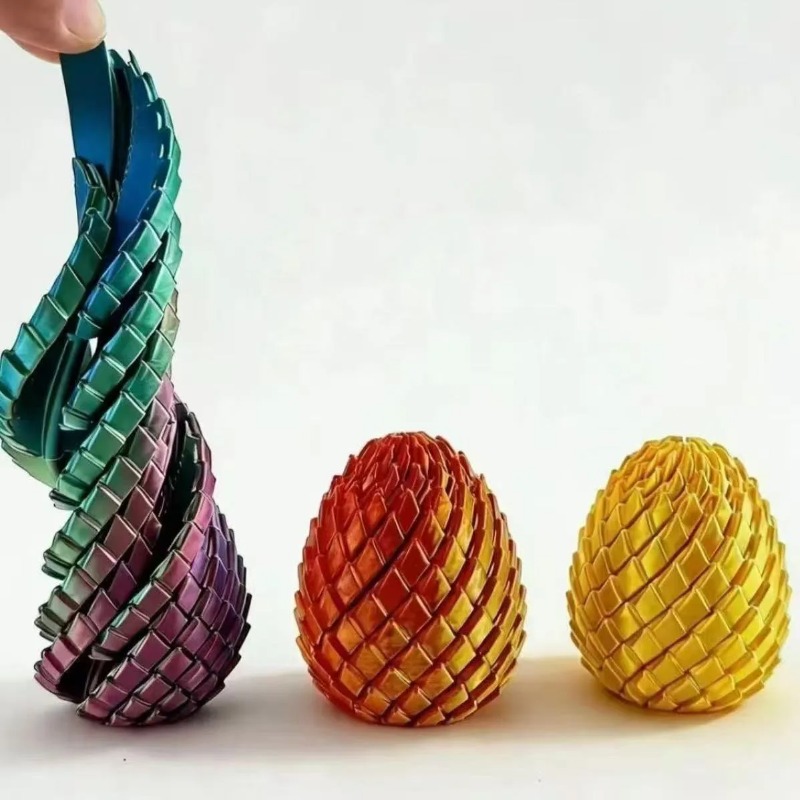Drukowane w 3D spiralne jajo s – 3D Printing Egg recenzja i cena