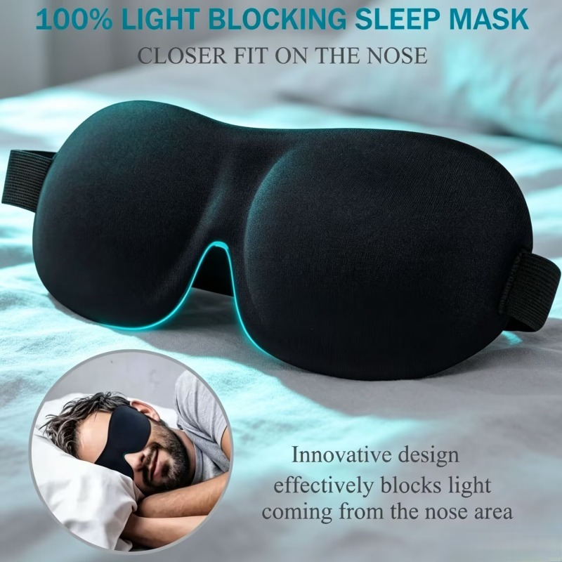 Maska do spania 3D, opaska na  – 3D Printing Mask recenzja i cena