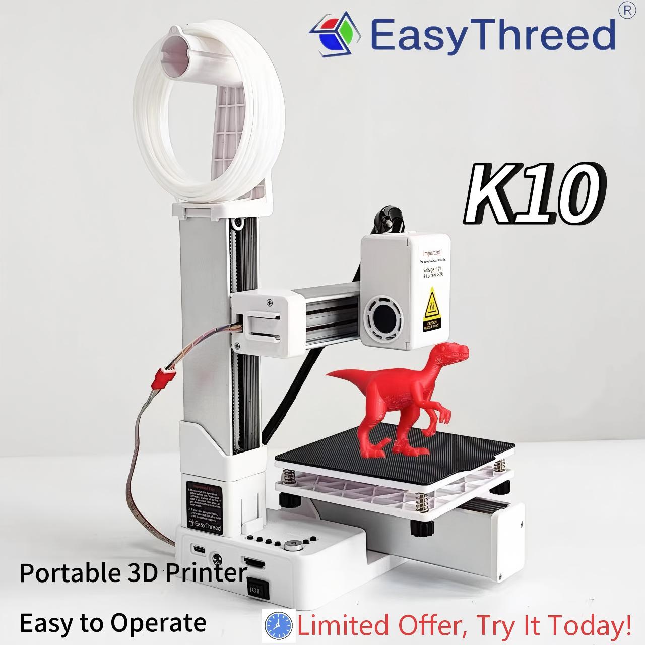 Drukarka 3D K10 dla początkują – 3D Printing Design Software recenzja i cena