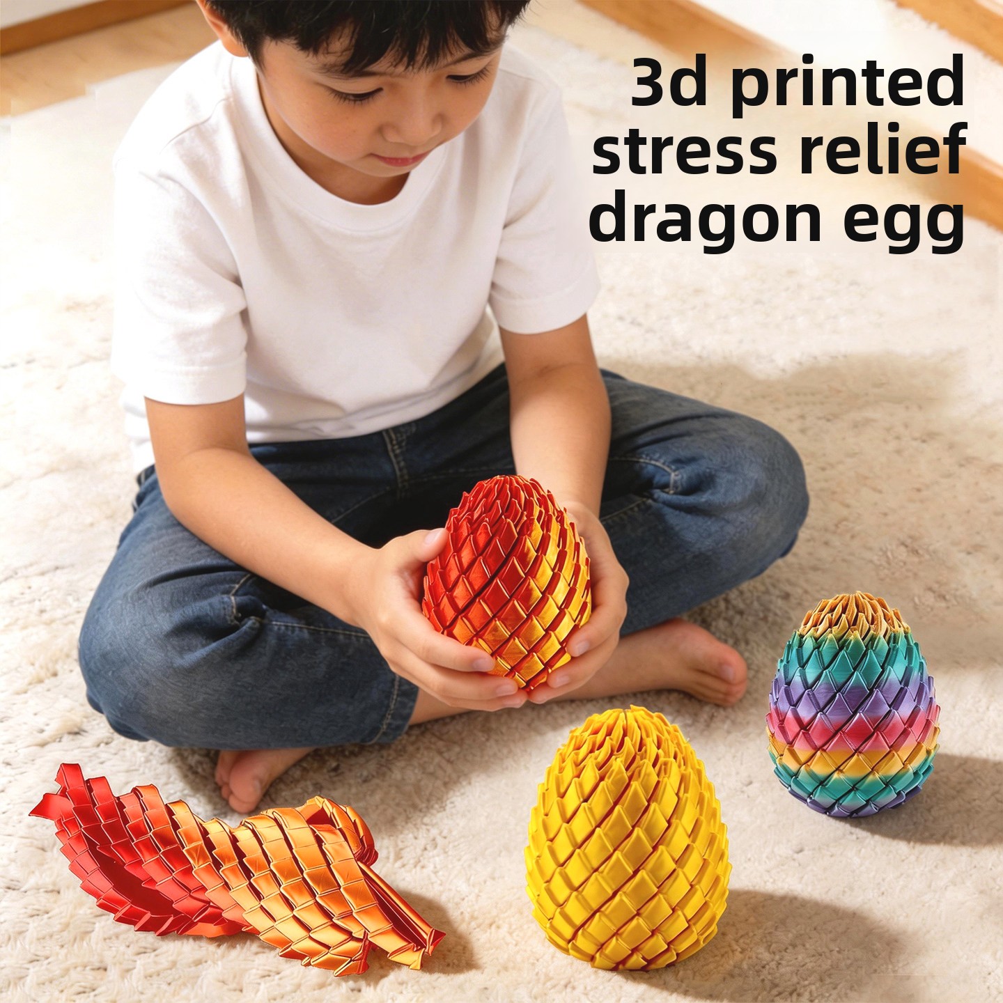 Zabawka antystresowa w kształc – 3D Printing Egg recenzja i cena