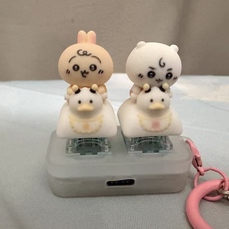 Urocze klawisze Momonga Chiika – 3D Printing Keyboard recenzja i cena