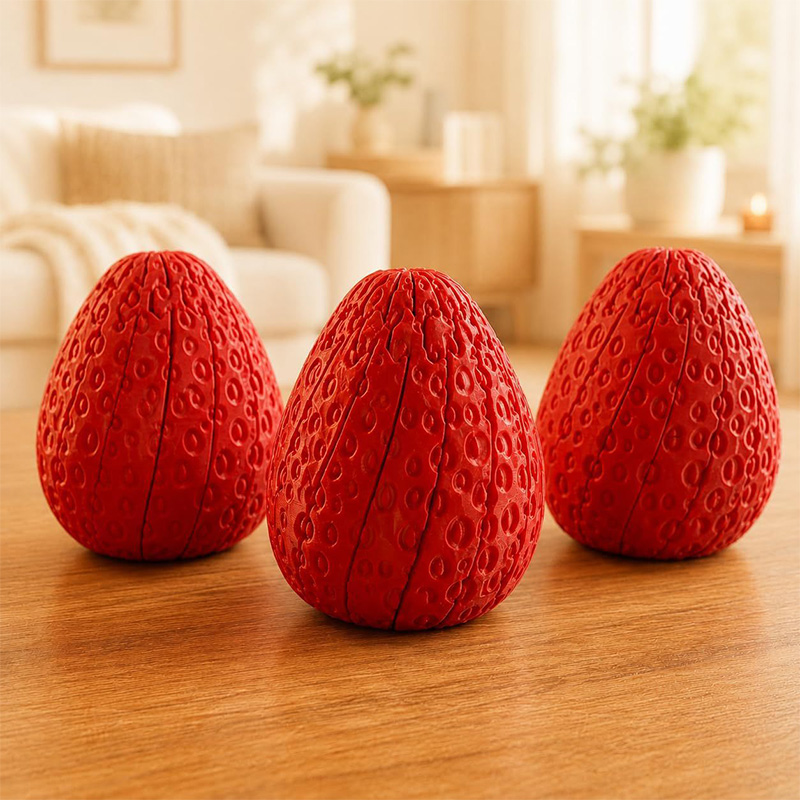 Skręcana Truskawkowa Jajko 3D  – 3D Printing Food recenzja i cena