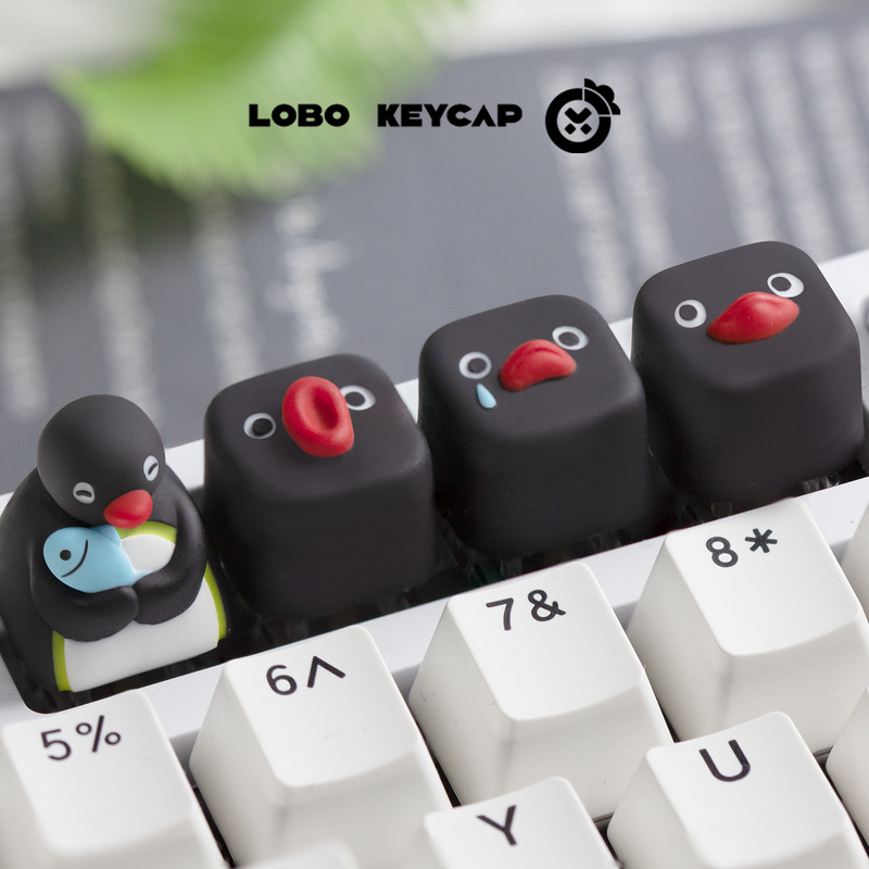 Urocze pingwiny, seria Pingu,  – 3D Printing Keyboard recenzja i cena