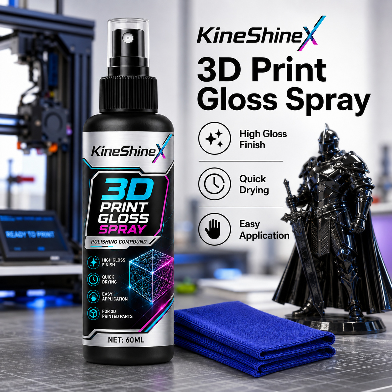 Spray nabłyszczający 3D Print  – 3D Printing Technology recenzja i cena