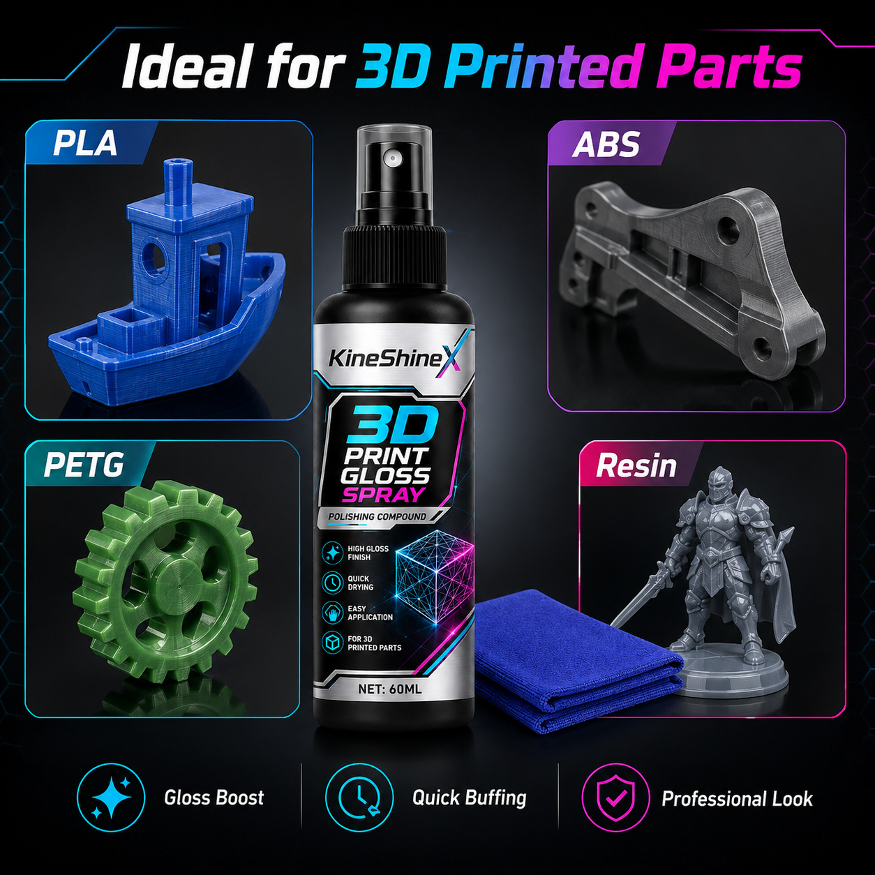 Spray nabłyszczający 3D Print  – 3D Printing Technology recenzja i cena