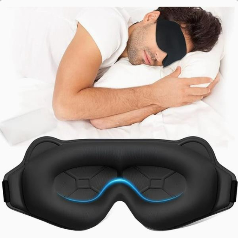 Maska do spania 3D blokująca ś – 3D Printing Mask recenzja i cena