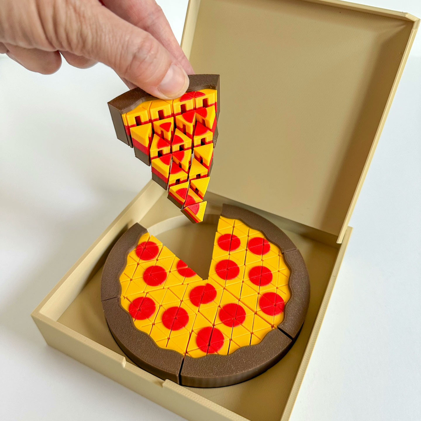 Figurka mini pizzy drukowana w – 3D Printing Food recenzja i cena
