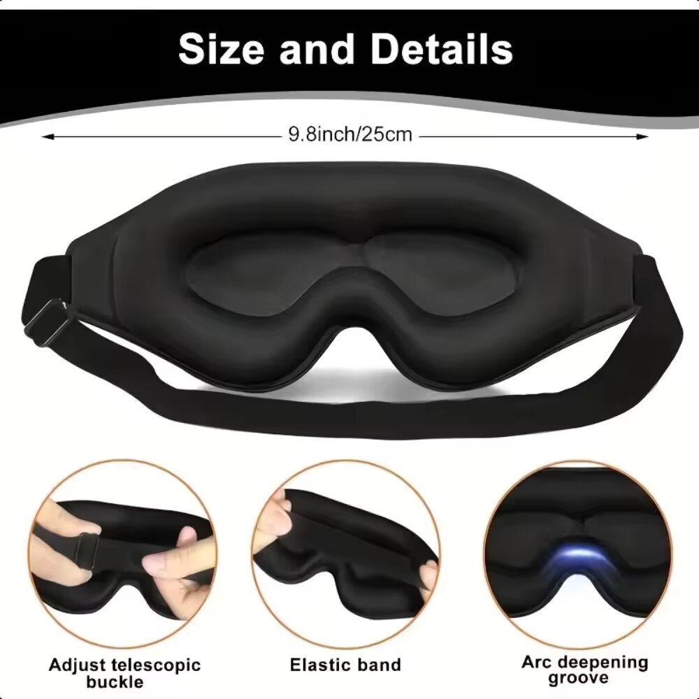 Maska na oczy 3D, wygodna i pr – 3D Printing Mask recenzja i cena