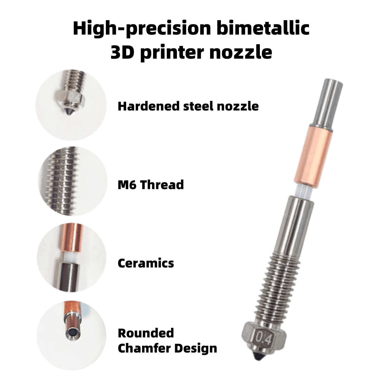 Dysza bimetaliczna do QIDI Plu – 3D Printing News recenzja i cena