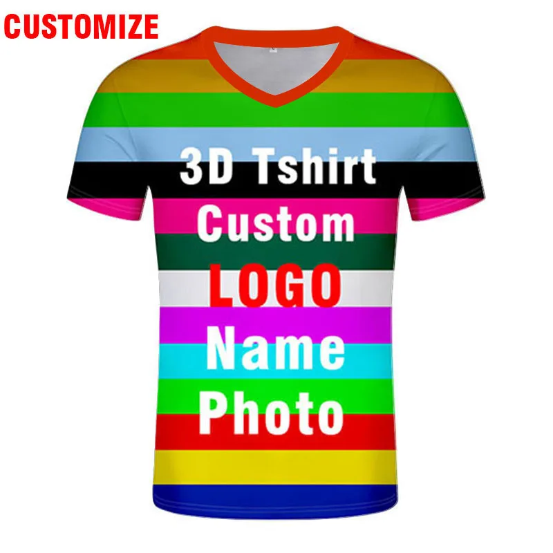 3D młodzieży t shirt męski bez – 3D Printing Logo recenzja i cena