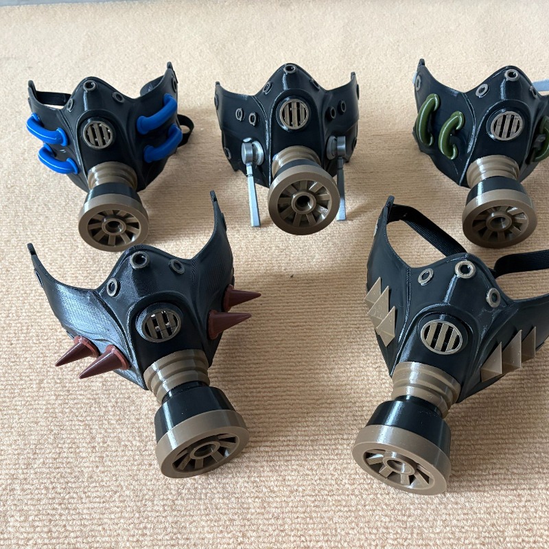 Rekwizyty do cosplayu Riyo Rud – 3D Printing Mask recenzja i cena