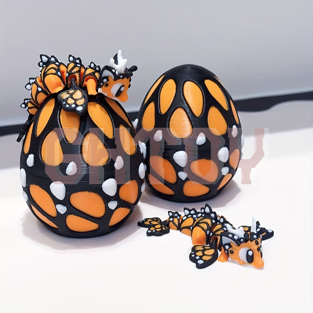 Drukowana 3D figurka smoka z j – 3D Printing Egg recenzja i cena