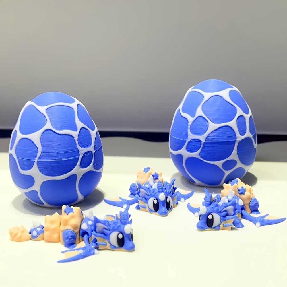 Drukowana 3D figurka smoka z j – 3D Printing Egg recenzja i cena