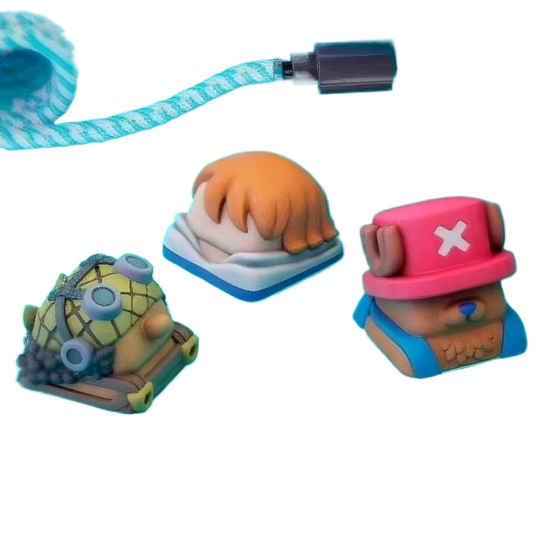 One Piece Chopper Nami anime k – 3D Printing Keyboard recenzja i cena