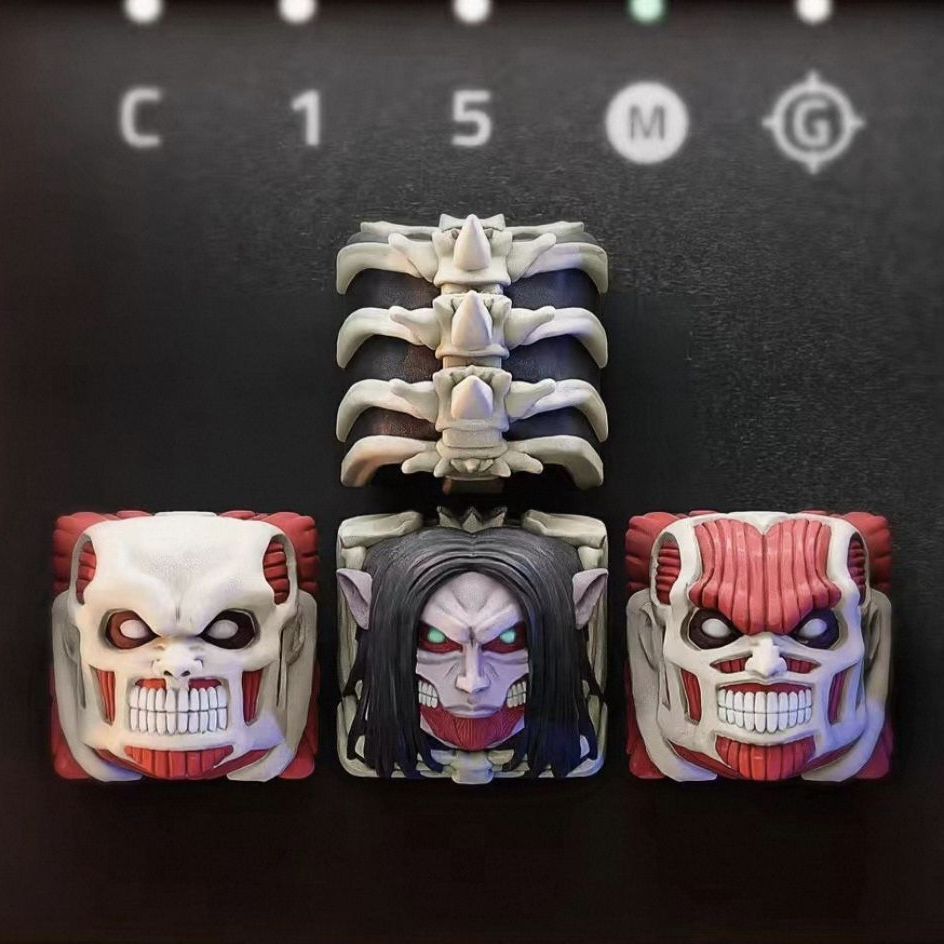 Nowy zestaw keycapów Attack on – 3D Printing Keyboard recenzja i cena