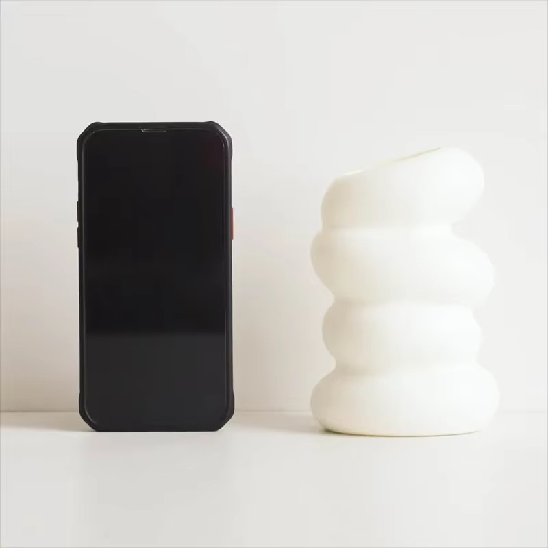 1PC Plastikowy spiralny biały  – 3D Printing Vase recenzja i cena