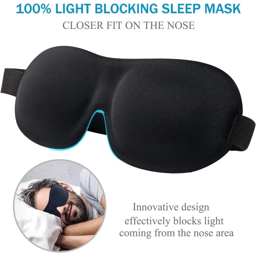 Maska do spania 3D, opaska na  – 3D Printing Mask recenzja i cena