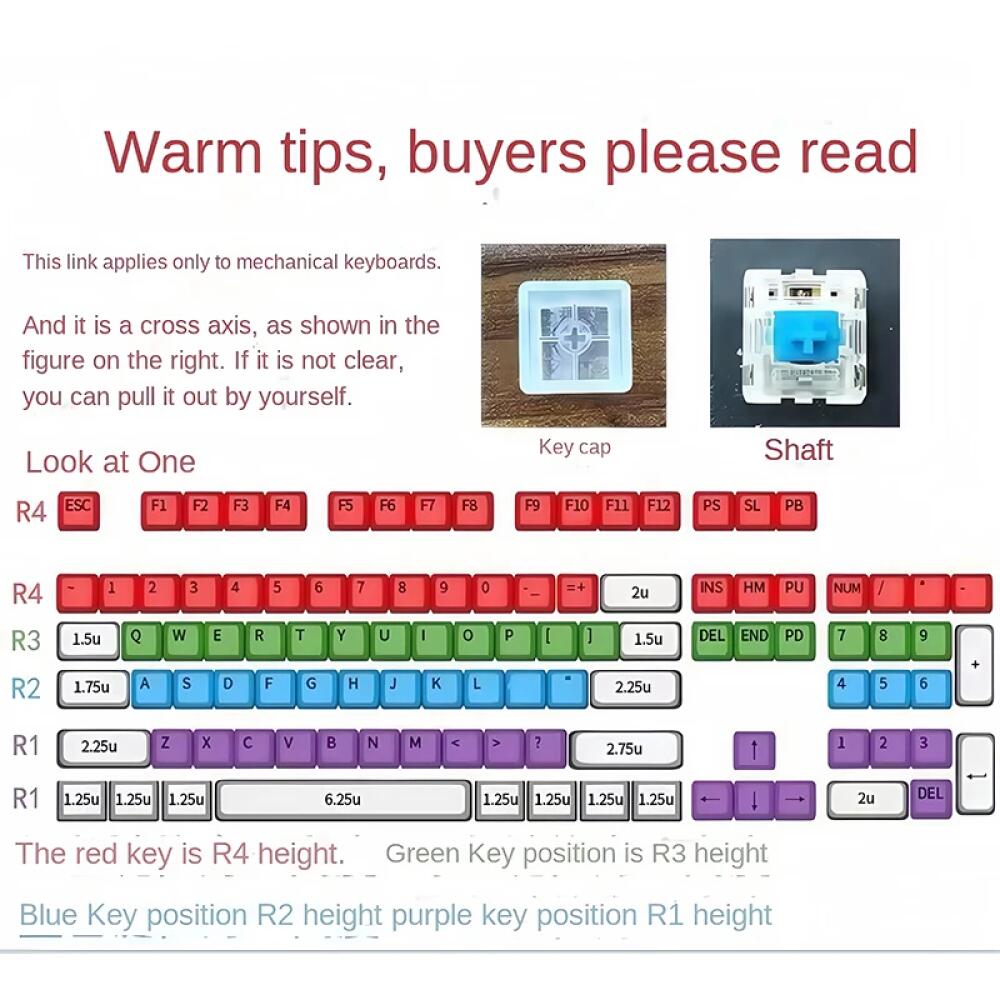 11 klawiszy/zestaw Keycapów z  – 3D Printing Keyboard recenzja i cena