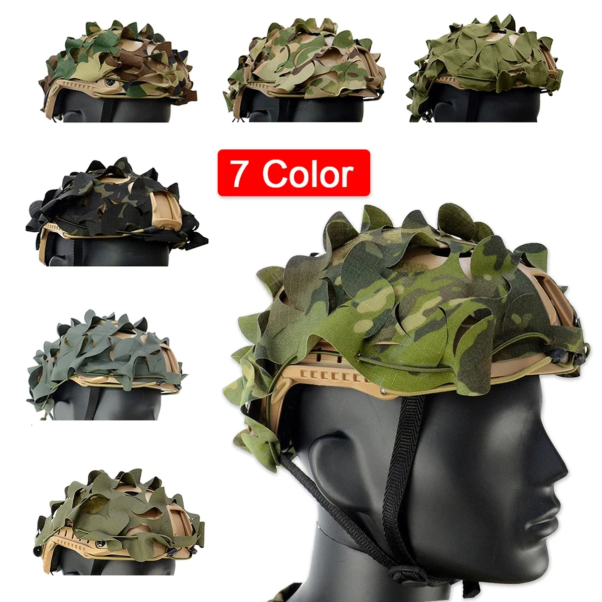 3D Camo Net FAST Helmet Cover  – 3D Printing Laser Cutting recenzja i cena