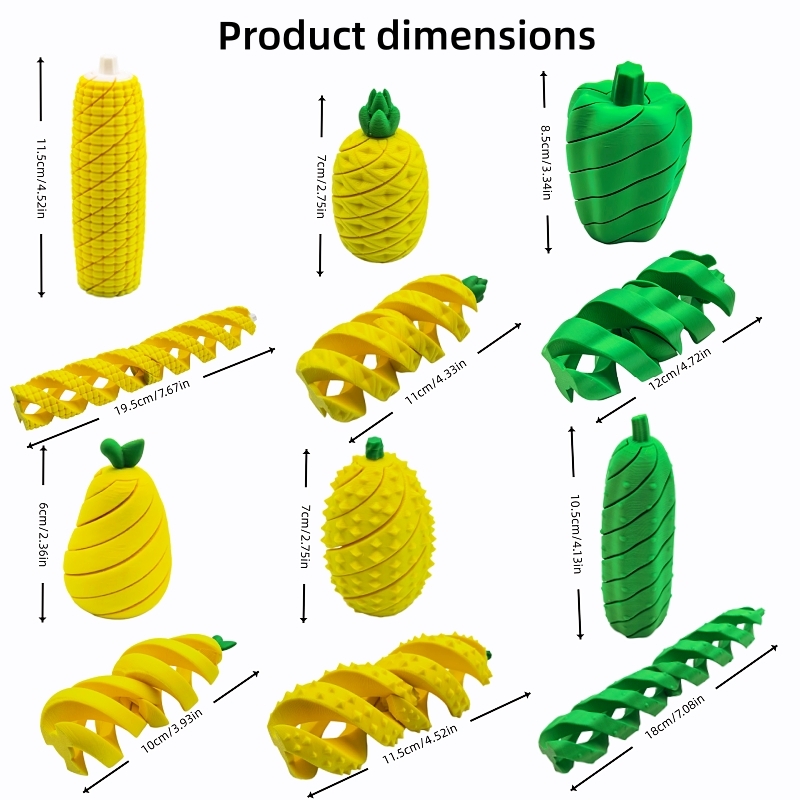Seria zabawek antystresowych z – 3D Printing Food recenzja i cena