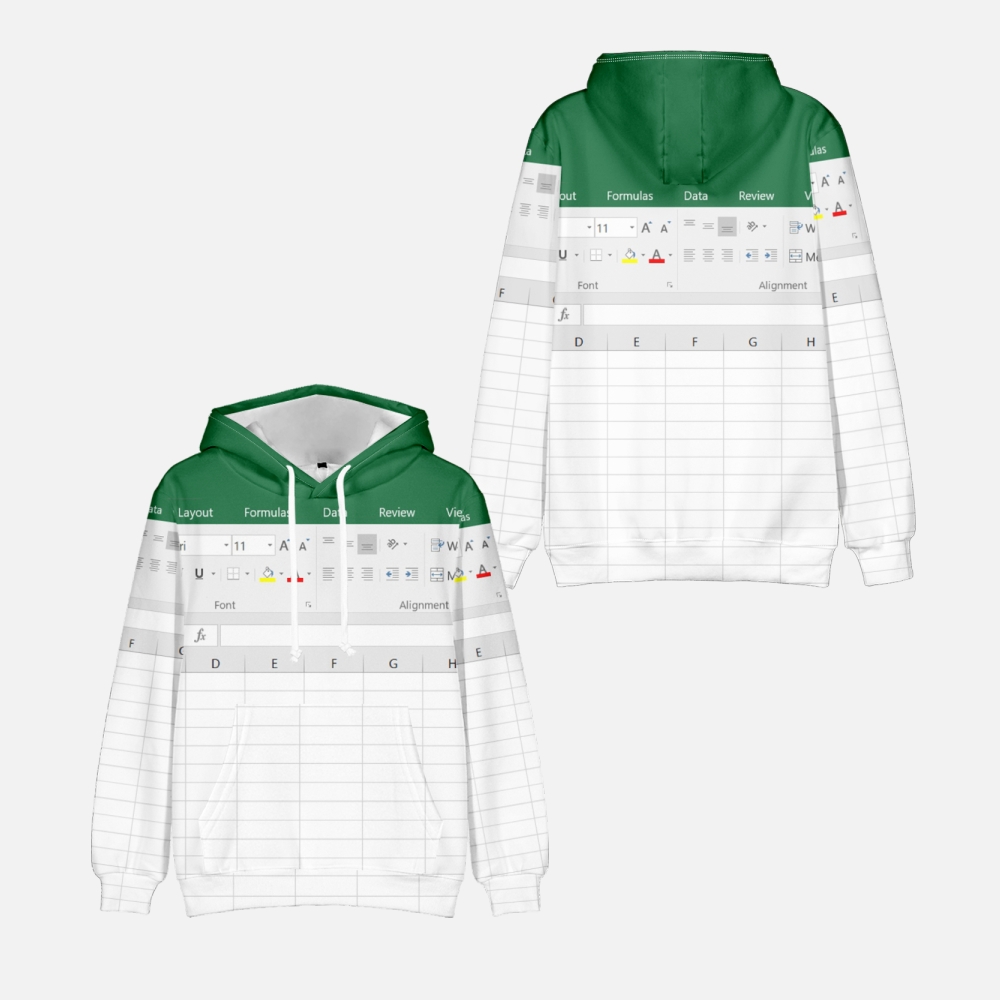 Bluza z kapturem Casual Excel  – 3D Printing Design Software recenzja i cena